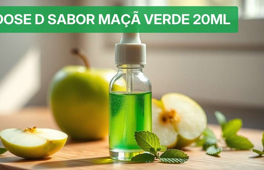Dose D Sabor Maçã Verde 20ml [Vitaminas 2026] — Nutricionando