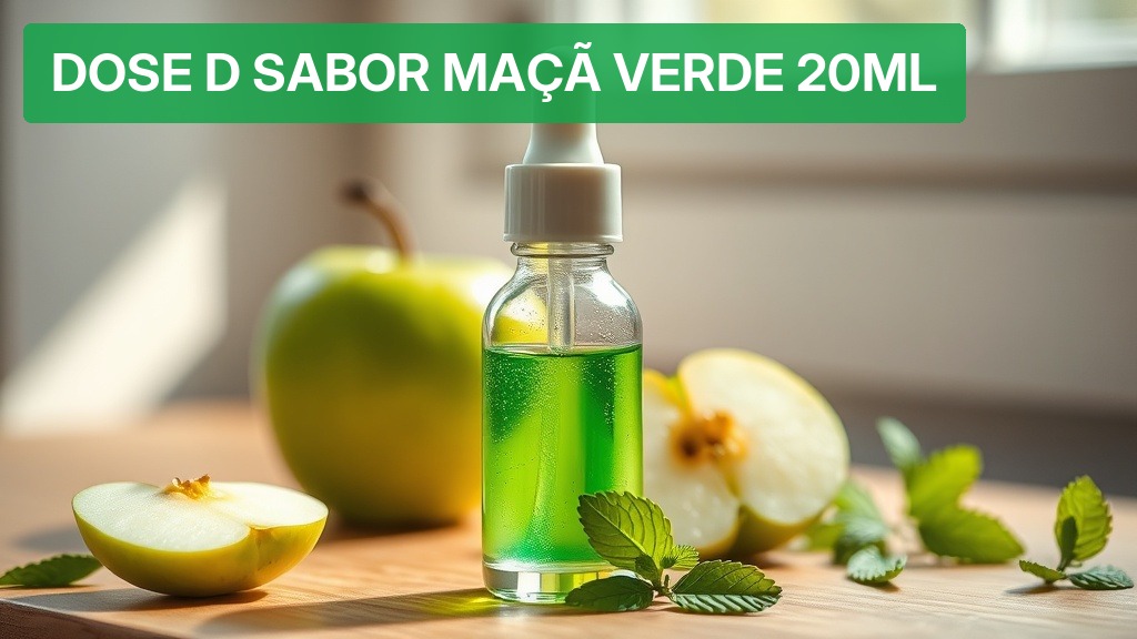 Dose D Sabor Maçã Verde 20ml [Vitaminas 2026] — Nutricionando