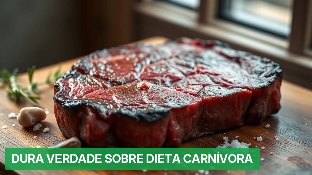Dura Verdade Sobre Dieta Carnívora (2026) [Cientificamente] — Nutricionando