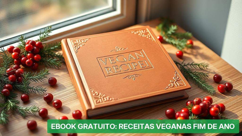 Ebook Gratuito: Receitas Veganas Fim de Ano [ONG 2026] — Nutricionando