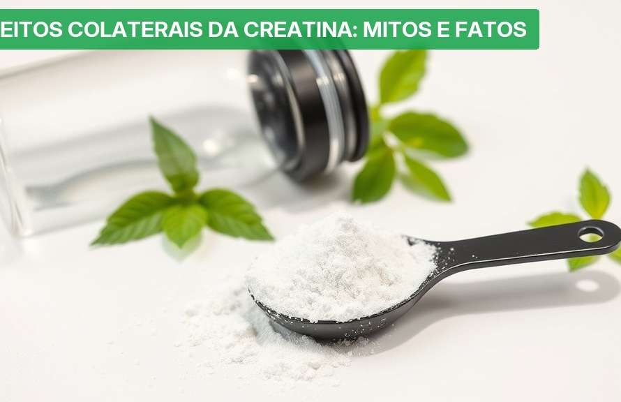 Efeitos Colaterais da Creatina: Mitos e Fatos (Atualizado 2026) — Nutricionando