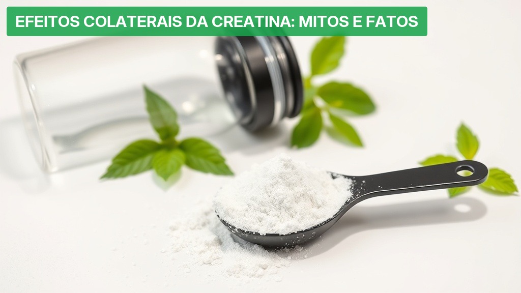 Efeitos Colaterais da Creatina: Mitos e Fatos (Atualizado 2026) — Nutricionando