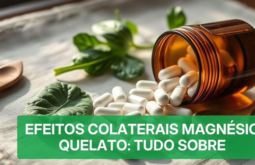 Efeitos Colaterais Magnésio Quelato: Tudo Sobre [2026] — Nutricionando
