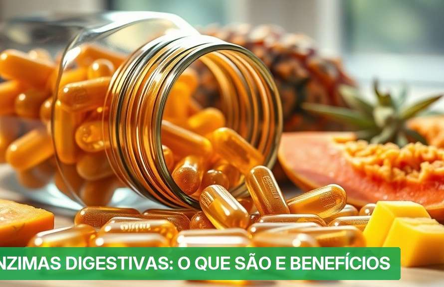 Enzimas Digestivas: O Que São e Benefícios [Guia 2026] — Nutricionando