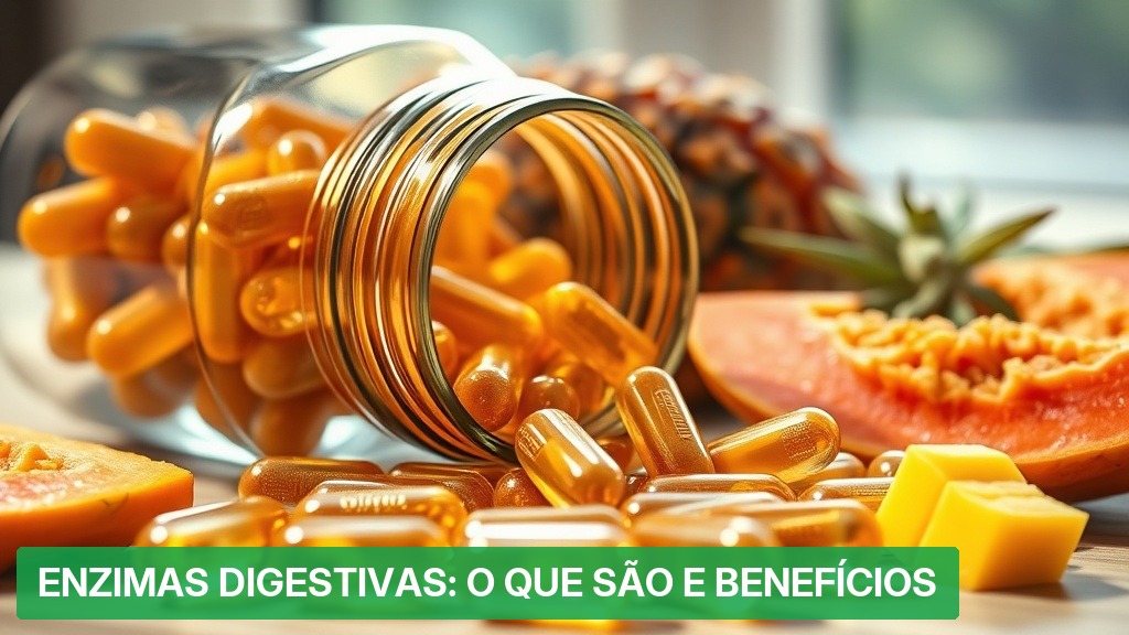 Enzimas Digestivas: O Que São e Benefícios [Guia 2026] — Nutricionando