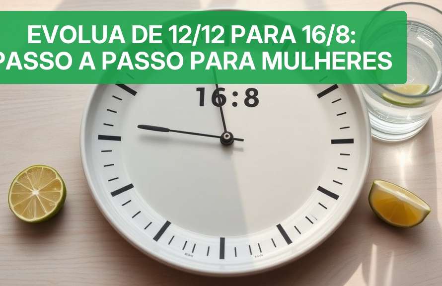 Evolua de 12/12 para 16/8: Passo a Passo para Mulheres — Nutricionando