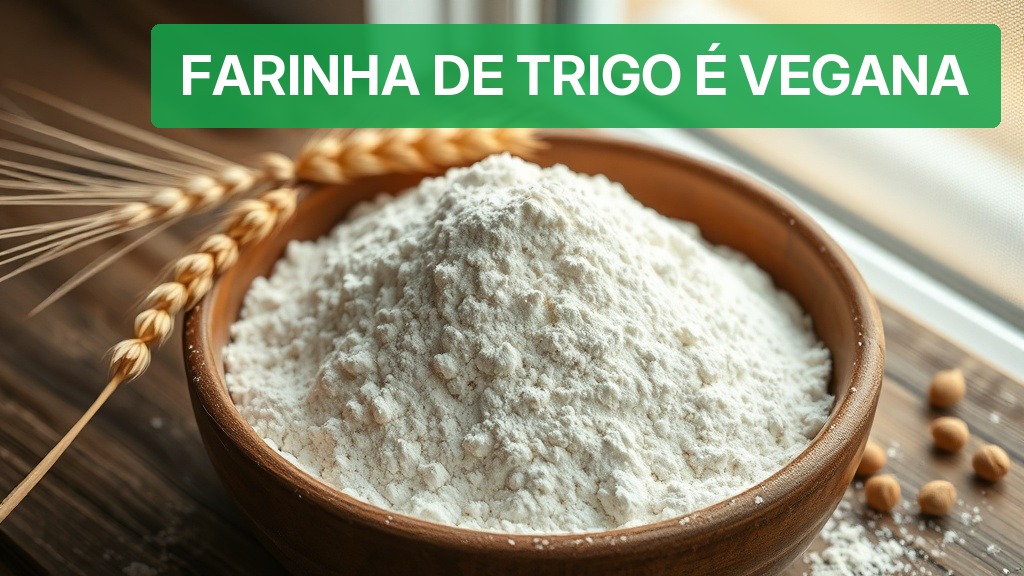 Farinha de Trigo é Vegana? [Descubra Agora 2026] — Nutricionando