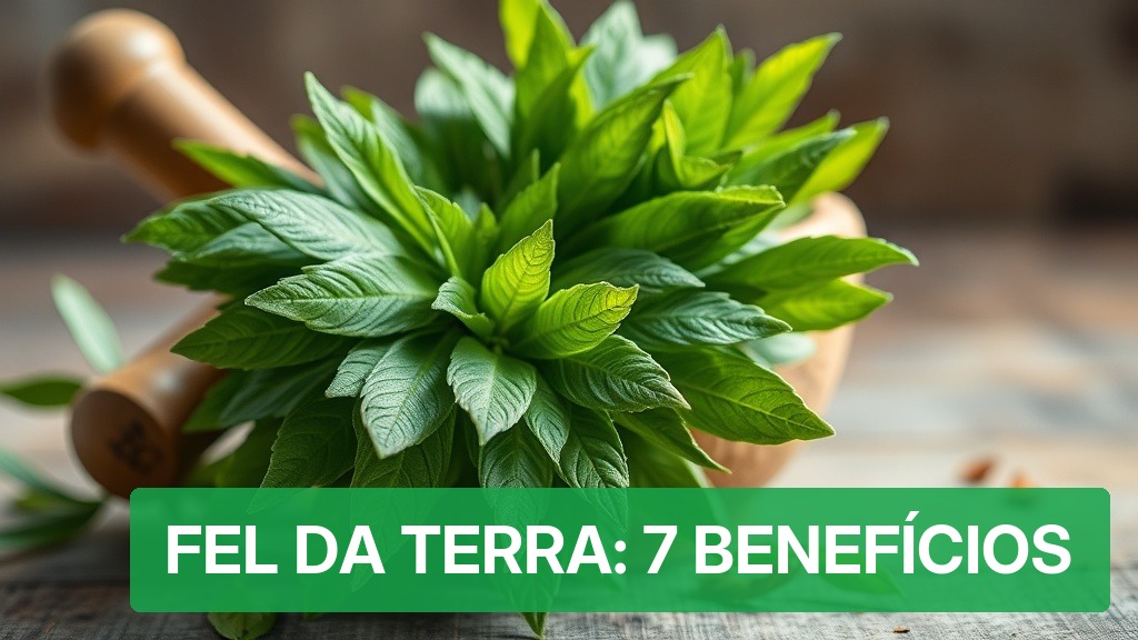 Fel da Terra: 7 Benefícios [Guia 2026] — Nutricionando
