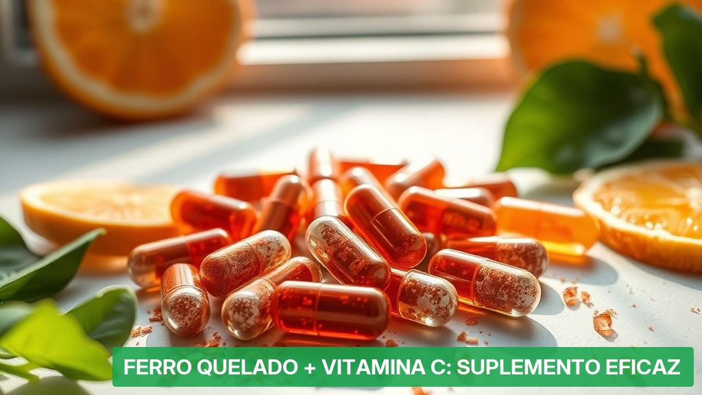 Ferro Quelado + Vitamina C: Suplemento Eficaz [Cápsulas 2026] — Nutricionando