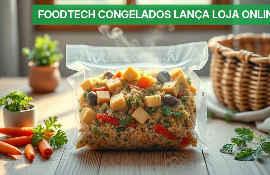 Foodtech Congelados Lança Loja Online [Vegana 2026] — Nutricionando
