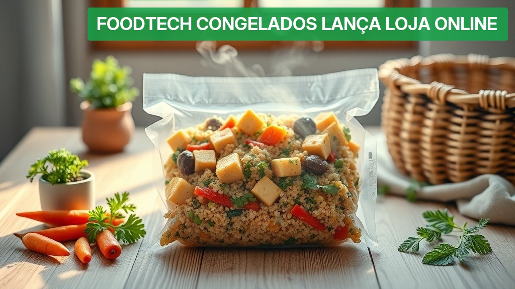 Foodtech Congelados Lança Loja Online [Vegana 2026] — Nutricionando