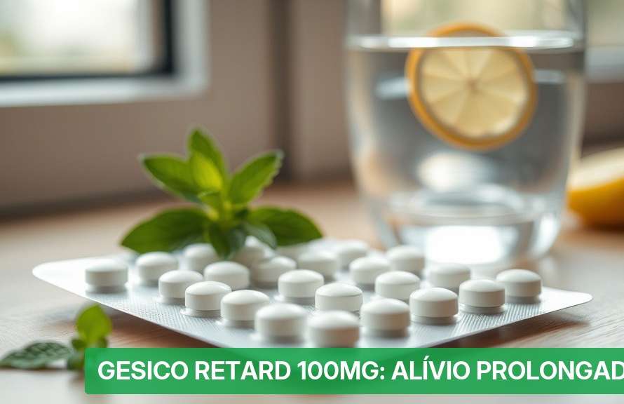 Gesico Retard 100mg: Alívio Prolongado [Guia] — Nutricionando