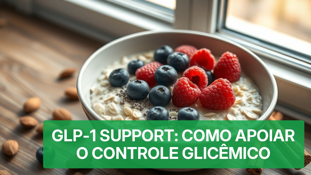 GLP-1 Support: Como Apoiar o Controle Glicêmico — Nutricionando