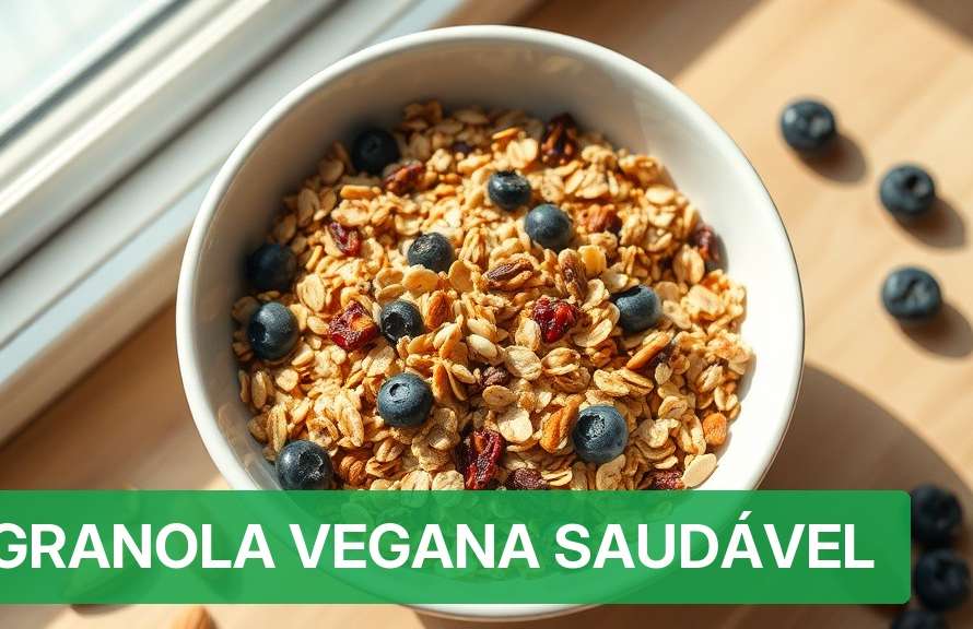 Granola Vegana Saudável [Receitas Fáceis 2026] — Nutricionando