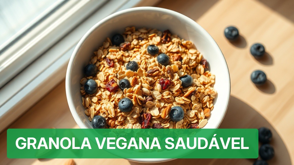 Granola Vegana Saudável [Receitas Fáceis 2026] — Nutricionando