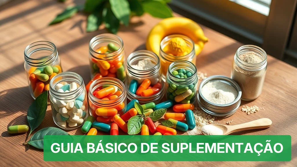Guia Básico de Suplementação [Completo 2026] — Nutricionando