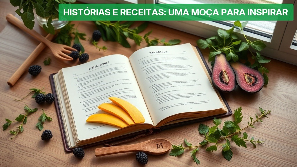 Histórias e Receitas: Uma Moça para Inspirar [Narrativas 2026] — Nutricionando