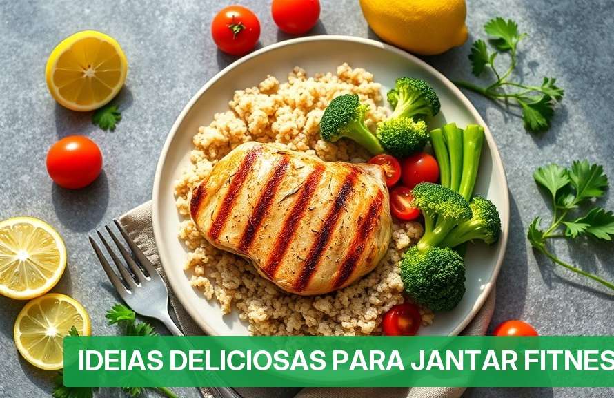 Ideias Deliciosas para Jantar Fitness [7 Receitas Fáceis 2026] — Nutricionando