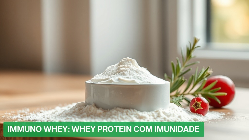 Immuno Whey: Whey Protein com Imunidade [2026] — Nutricionando