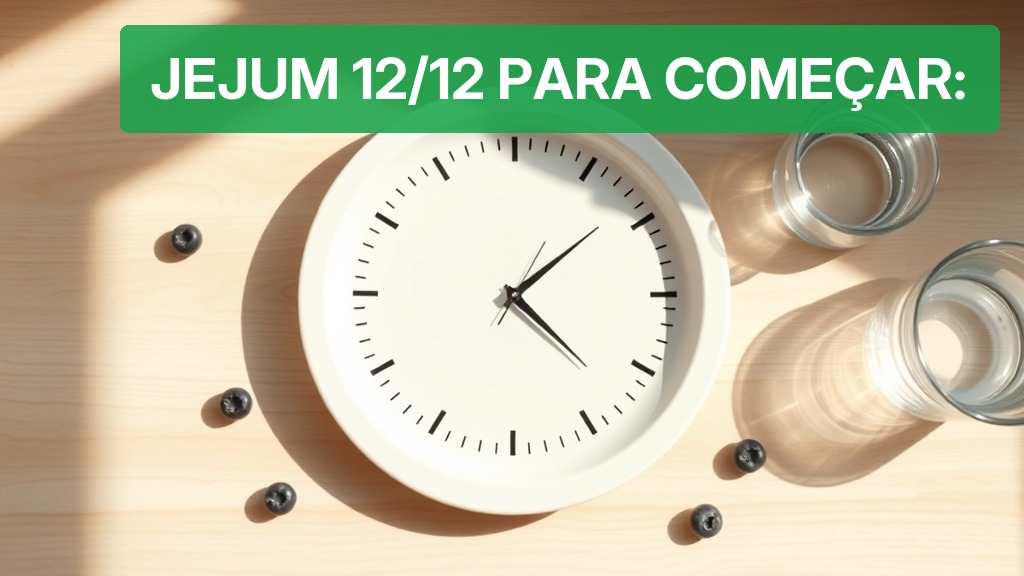 Jejum 12/12 para Começar: [Mulheres Iniciantes] — Nutricionando
