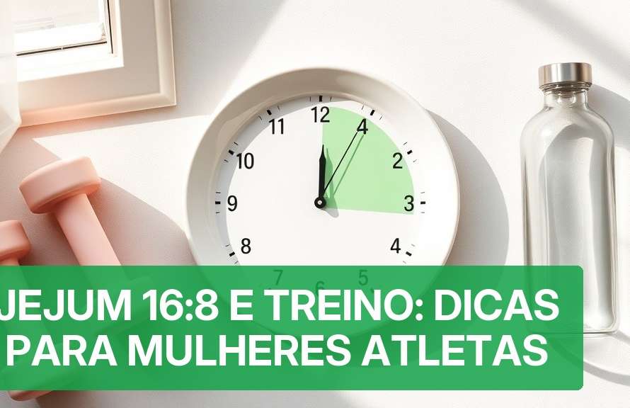 Jejum 16:8 e Treino: Dicas para Mulheres Atletas (2026) — Nutricionando