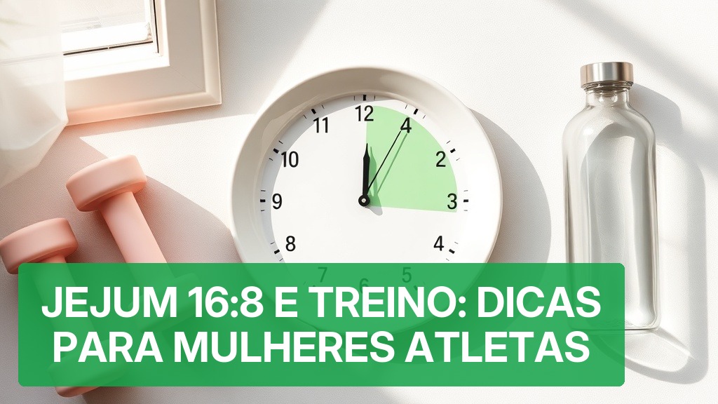 Jejum 16:8 e Treino: Dicas para Mulheres Atletas (2026) — Nutricionando