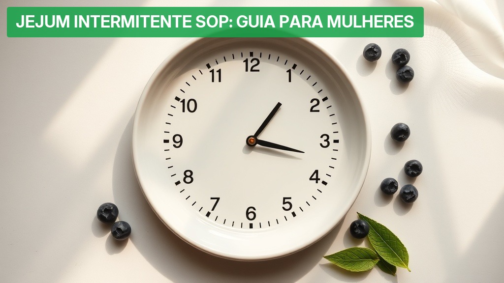 Jejum Intermitente SOP: Guia para Mulheres (Cientificamente Comprovado) — Nutricionando
