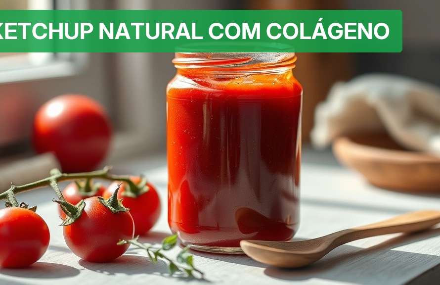 Ketchup Natural com Colágeno [Receita Fácil 2026] — Nutricionando