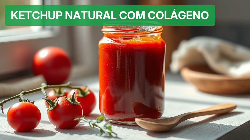 Ketchup Natural com Colágeno [Receita Fácil 2026] — Nutricionando