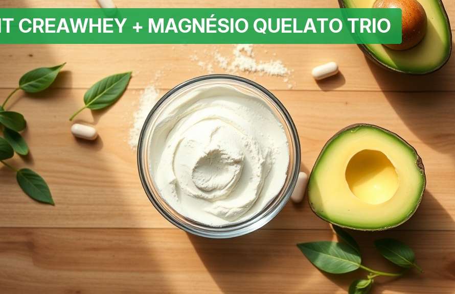 Kit Creawhey + Magnésio Quelato Trio (2026) [Benefícios] — Nutricionando