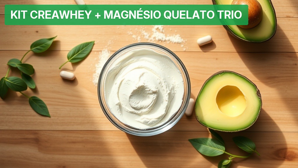 Kit Creawhey + Magnésio Quelato Trio (2026) [Benefícios] — Nutricionando
