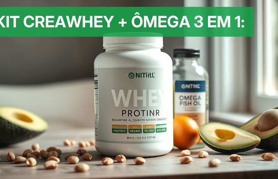 Kit Creawhey + Ômega 3 em 1: Definitivo (Atualizado 2026) — Nutricionando