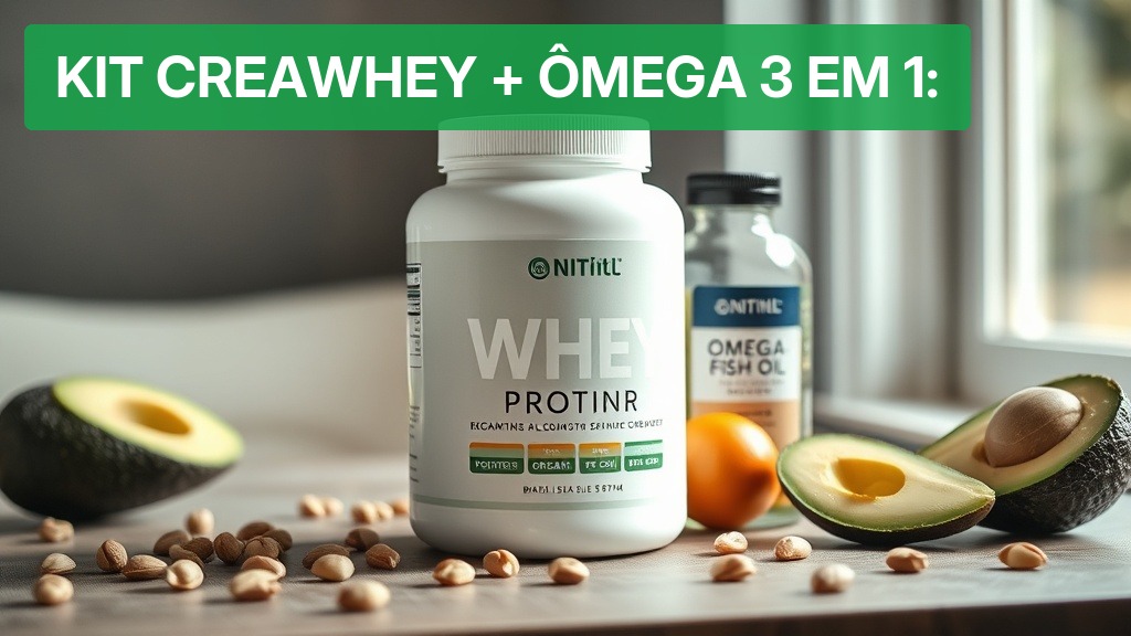 Kit Creawhey + Ômega 3 em 1: Definitivo (Atualizado 2026) — Nutricionando