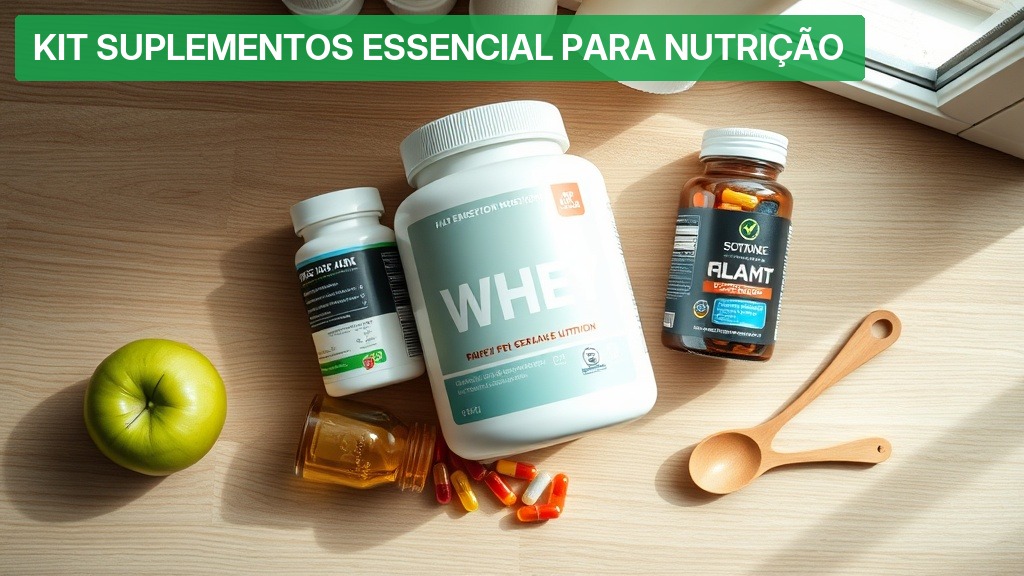Kit Suplementos Essencial [Guia 2026] para Nutrição — Nutricionando