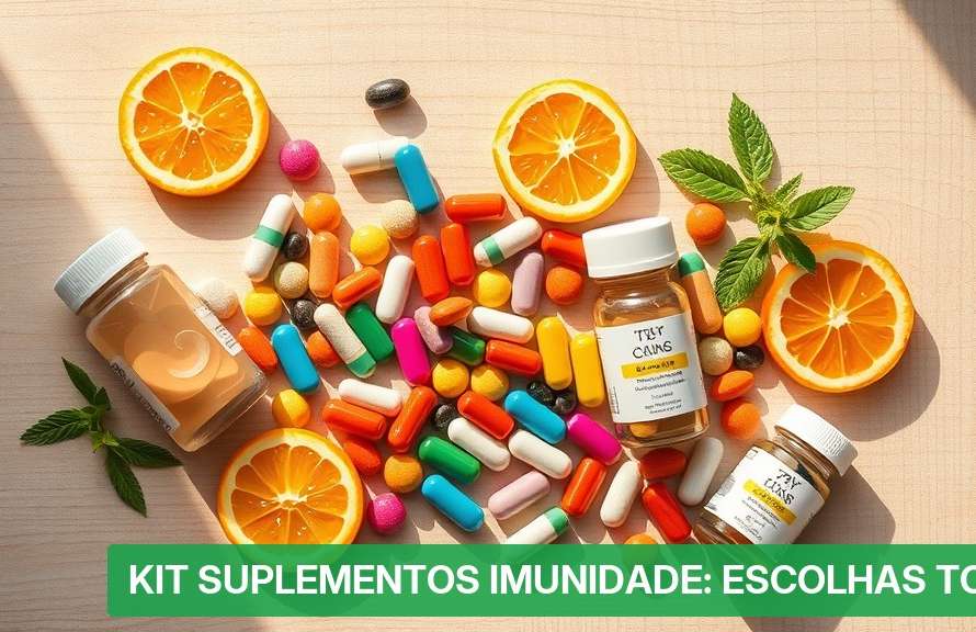 Kit Suplementos Imunidade: Escolhas Top [Guia 2026] — Nutricionando