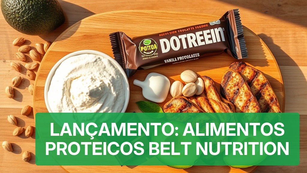 Lançamento: Alimentos Proteicos Belt Nutrition (2026) — Nutricionando