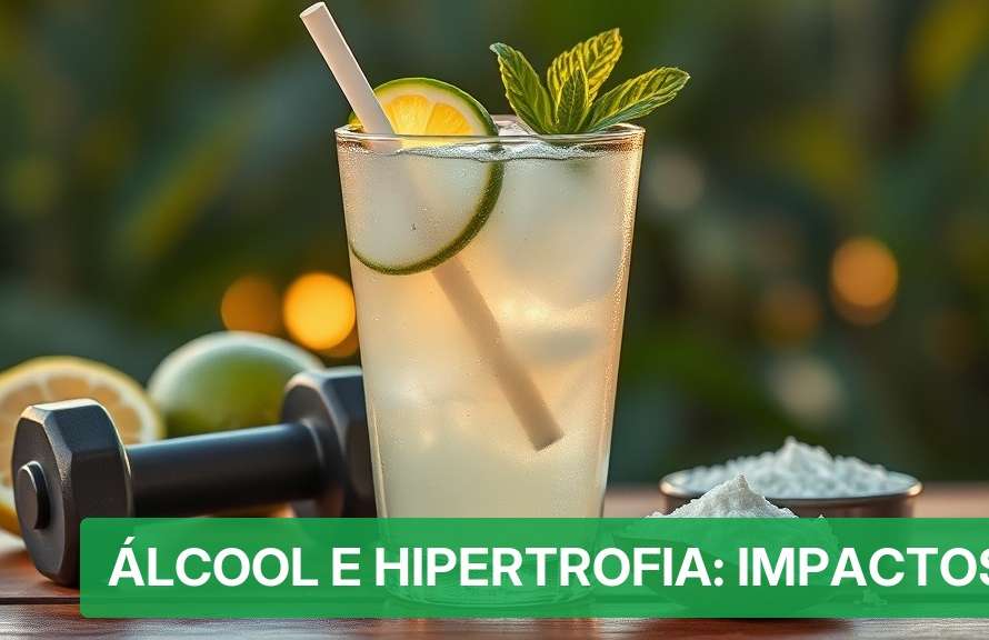 Álcool e Hipertrofia: Impactos [Científicos 2026] — Nutricionando