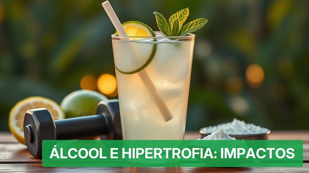 Álcool e Hipertrofia: Impactos [Científicos 2026] — Nutricionando