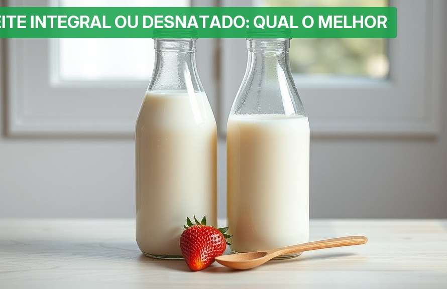 Leite Integral ou Desnatado: Qual o Melhor? [Guia Definitivo] — Nutricionando