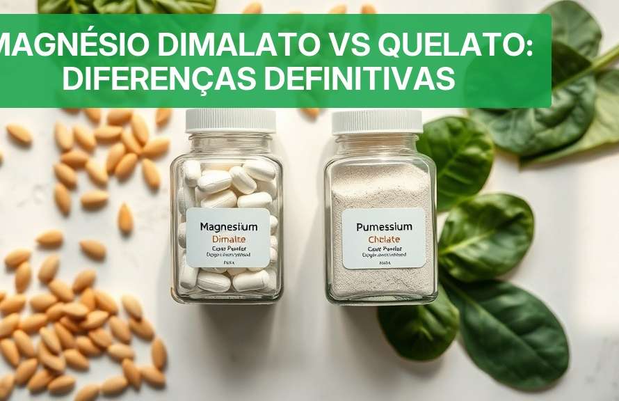 Magnésio Dimalato vs Quelato: Diferenças Definitivas [2026] — Nutricionando