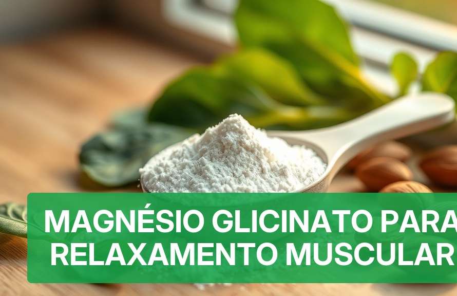 Magnésio Glicinato para Relaxamento Muscular [Guia 2026] — Nutricionando