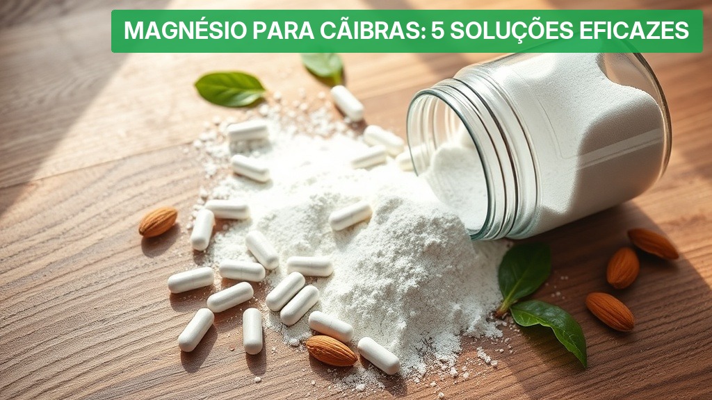 Magnésio para Cãibras: 5 Soluções Eficazes [2026] — Nutricionando