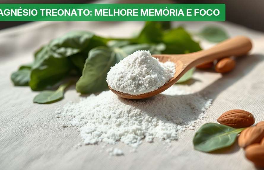 Magnésio Treonato: Melhore Memória e Foco [Dicas 2026] — Nutricionando
