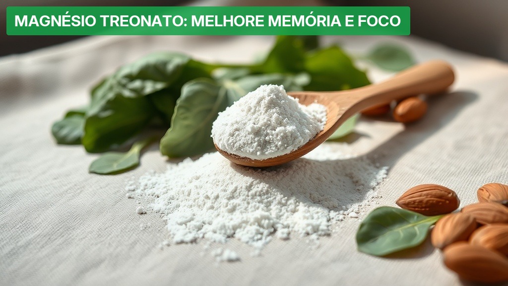 Magnésio Treonato: Melhore Memória e Foco [Dicas 2026] — Nutricionando