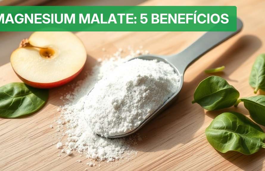Magnesium Malate: 5 Benefícios [Suplemento 2026] — Nutricionando