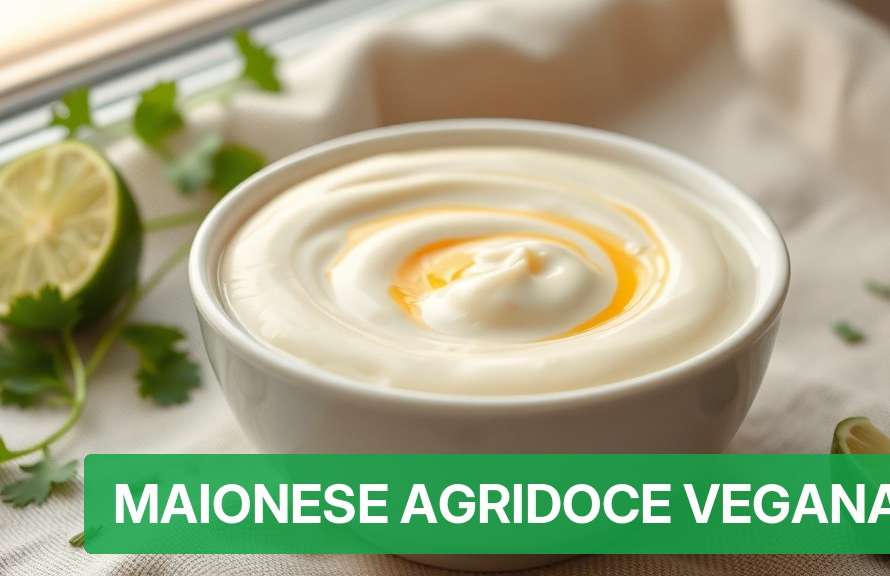 Maionese Agridoce Vegana [Receita Passo a Passo 2026] — Nutricionando