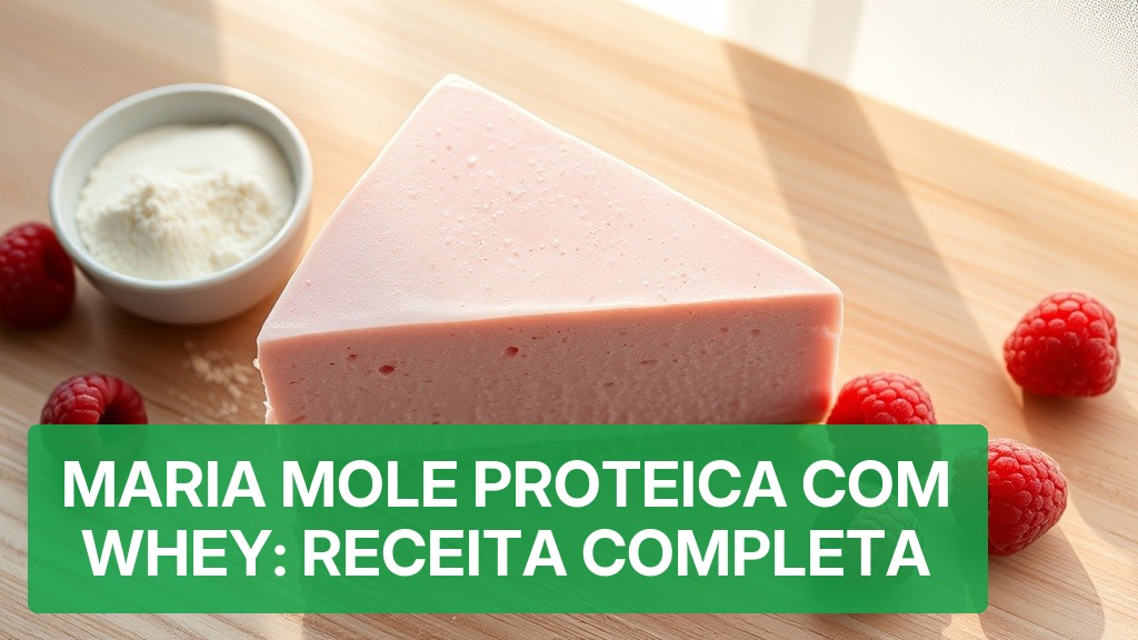 Maria Mole Proteica com Whey: Receita Completa (2026) — Nutricionando