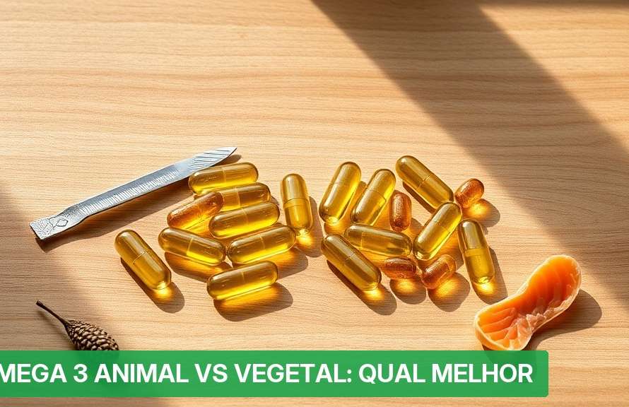 Ômega 3 Animal vs Vegetal: Qual Melhor? [Guia 2026] — Nutricionando