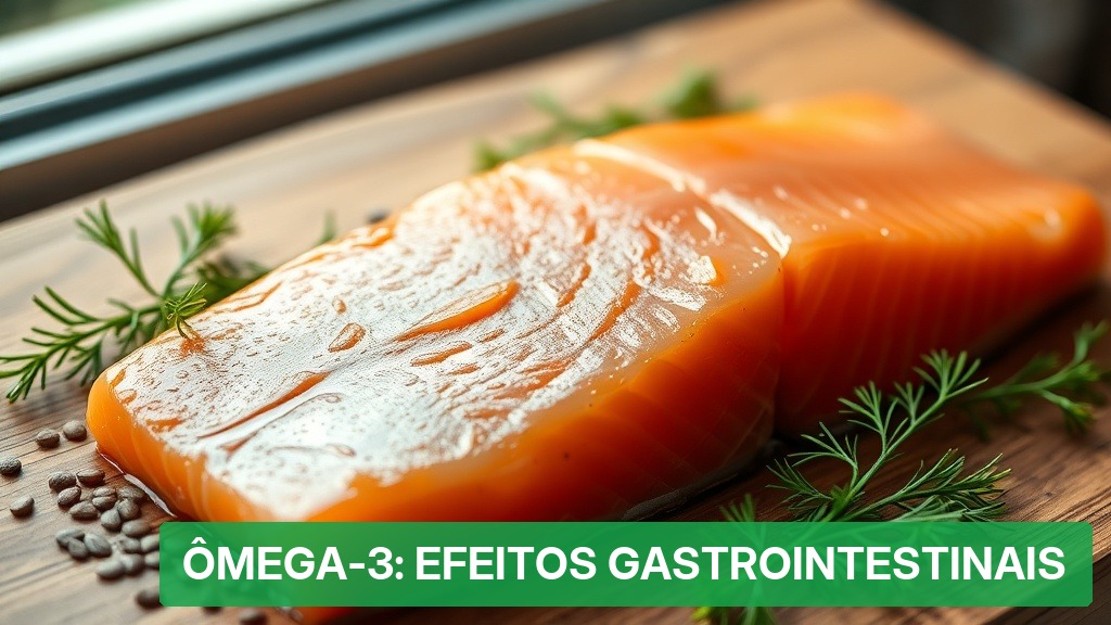 Ômega-3: Efeitos Gastrointestinais [Guia 2026] — Nutricionando