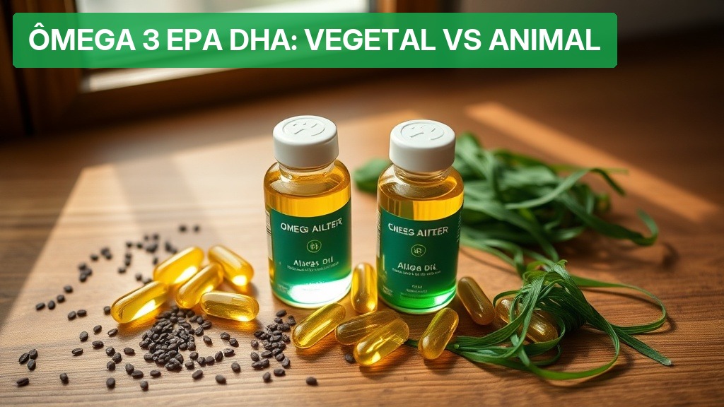 Ômega 3 EPA DHA: Vegetal vs Animal [Comparação] — Nutricionando